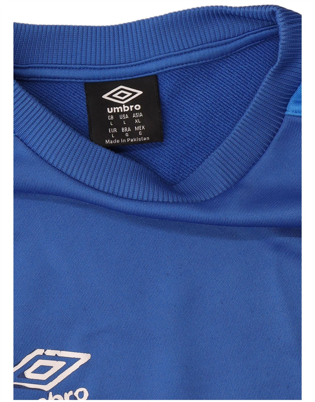 UMBRO Sweatshirt til mænd Stor blå farveblok