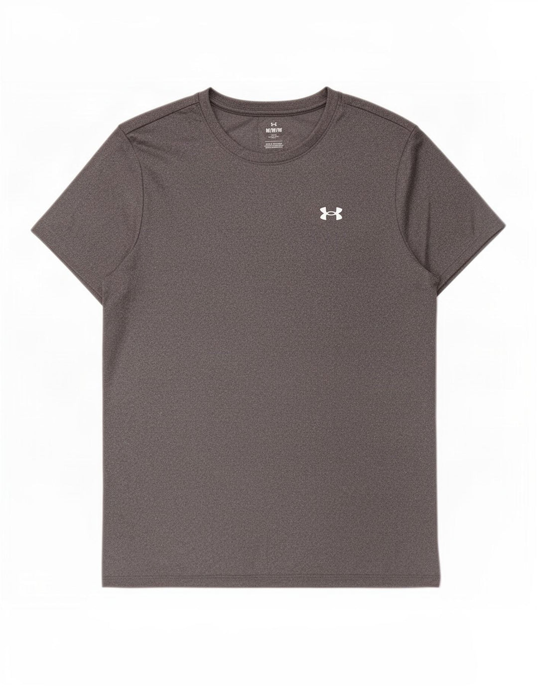 Under Armour Dame T-Shirt Top UK 14 Medium Grå Polyester