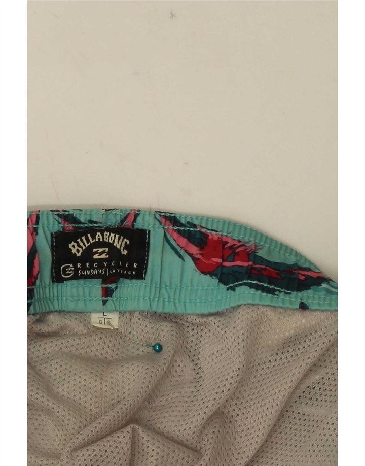 Billabong Herre grafiske svømmeshorts Store Blå Hawaiian