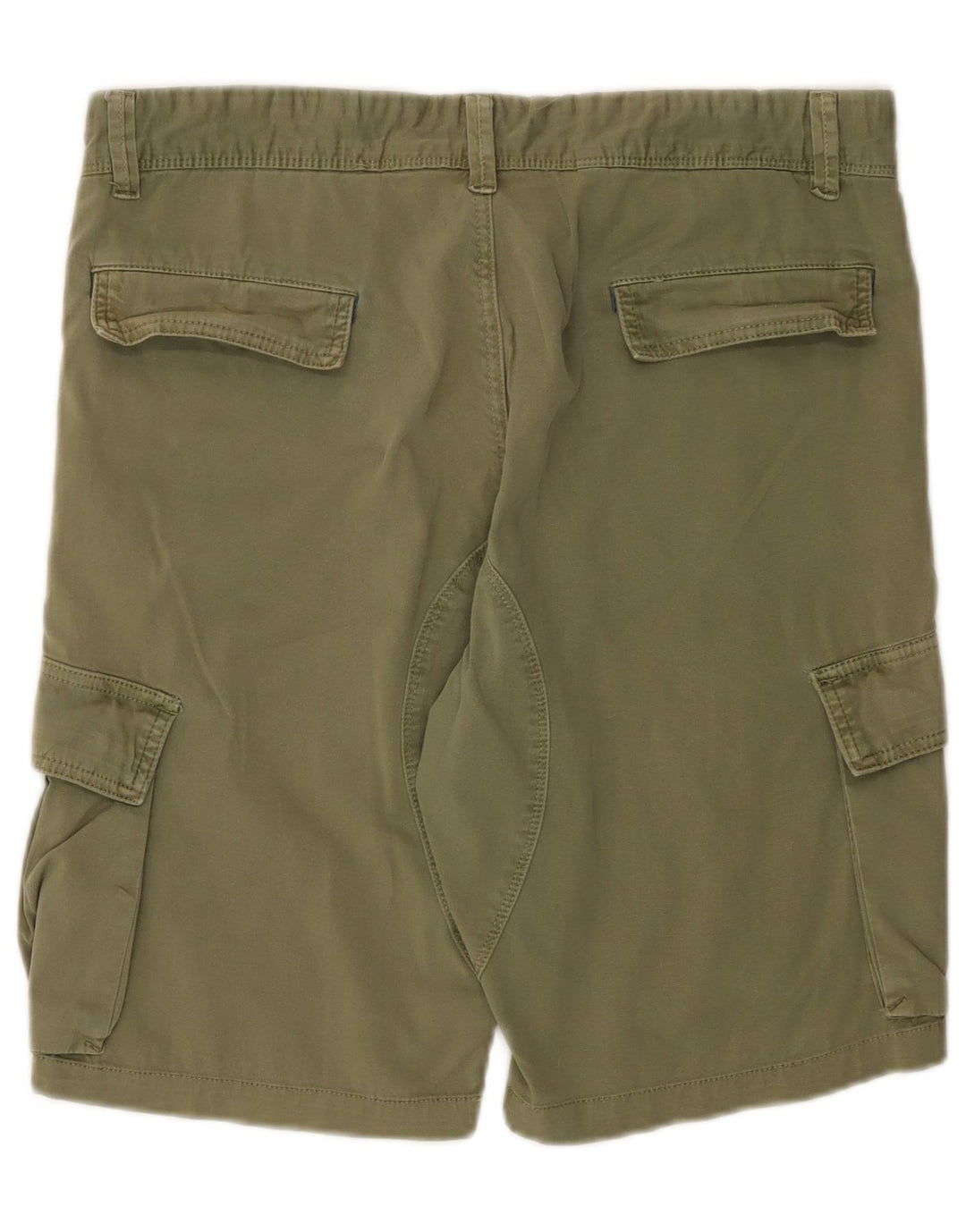 Yes Zee Herre Cargo Shorts W33 Medium Khaki Bomuld