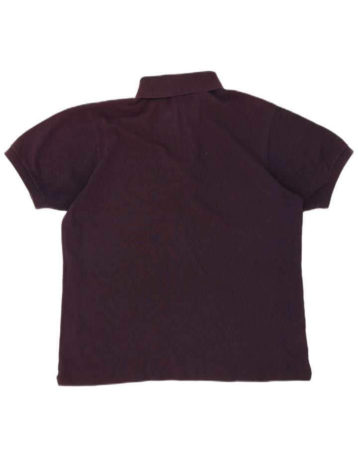Lacoste herre poloskjorte str. 5 Large Lilla bomuld