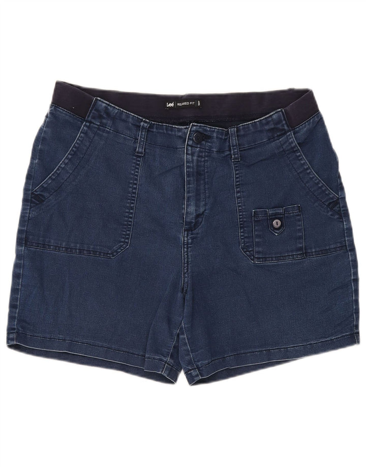 LEE denimshorts med afslappet pasform til kvinder W36 XL Blå