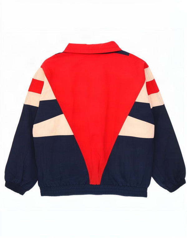 Vintage Herre Unisex træningsdragt Topjakke EU 52/54 Large Navy Blue