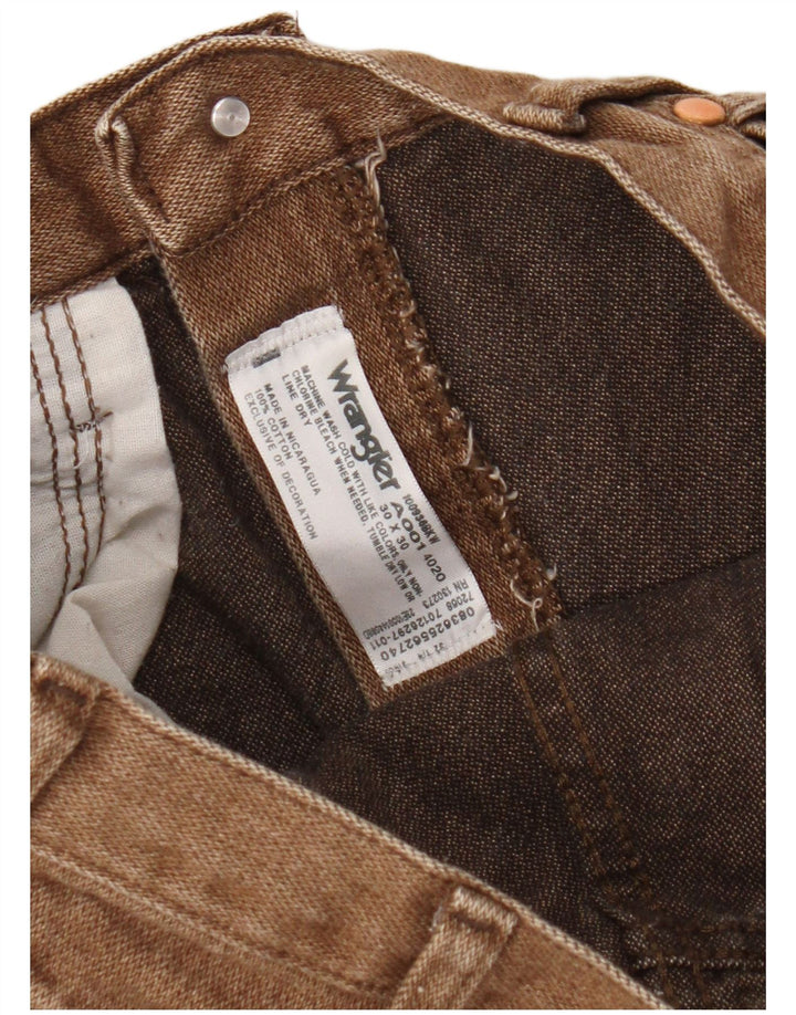 Wrangler lige jeans til kvinder W30 L30 brun bomuld