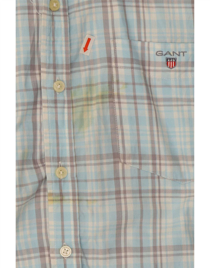 Gant Herreskjorte str. 36/38 15 1/2 Medium Blue Check