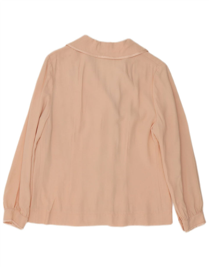 Vintage dameskjortebluse UK 18 XL Pink
