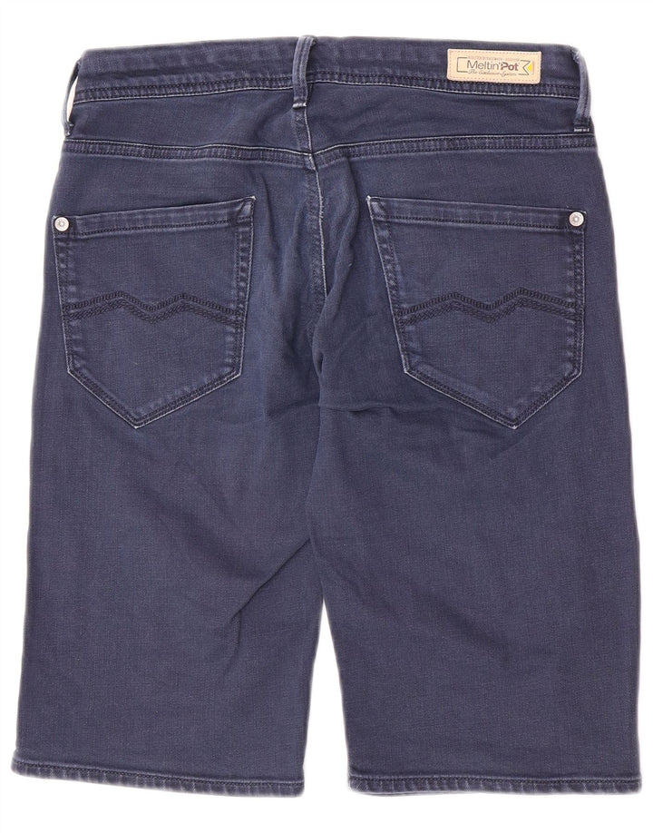 Meltin' Pot Herre denimshorts W31 Medium Navyblå Bomuld
