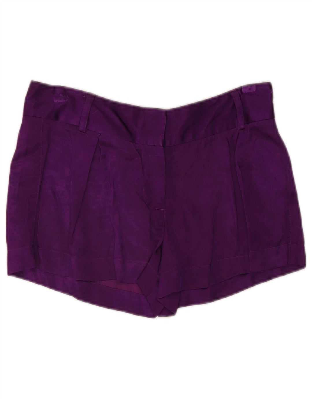 French Connection Womens Hot Pants UK 8 Small W30 Purple Viscose