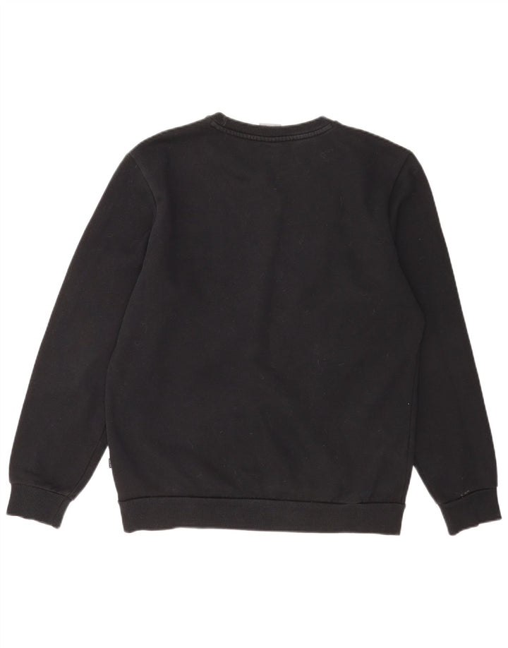 Puma Herre Grafisk Sweatshirt Jumper Lille sort bomuld