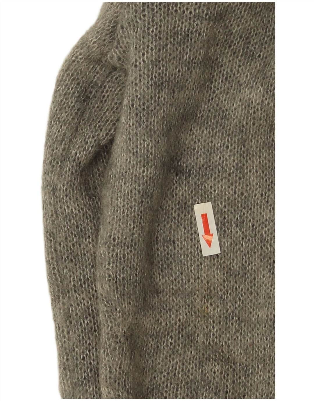 Vintage dame cardigan sweater UK 14 Medium Grey