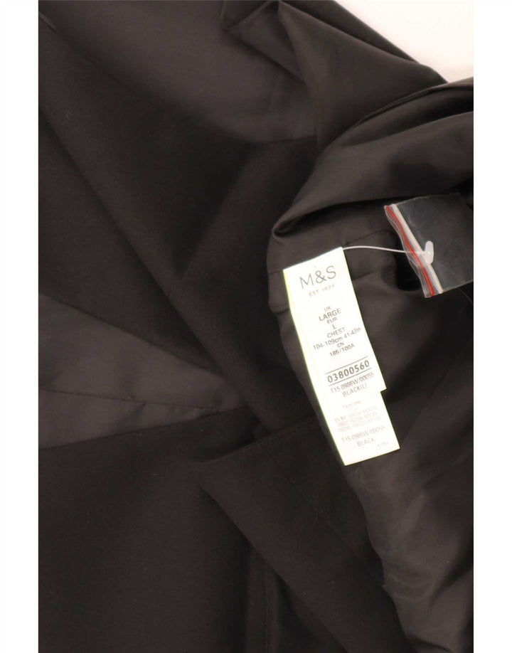 Marks & Spencer herrevest Stor sort polyester
