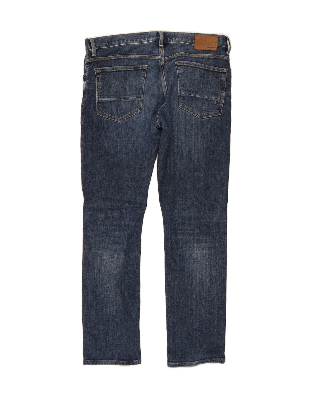 TOMMY HILFIGER Womens Denton Straight Jeans W32 L30 Blue Cotton Vintage Tommy Hilfiger and Second-Hand Tommy Hilfiger from Messina Hembry 