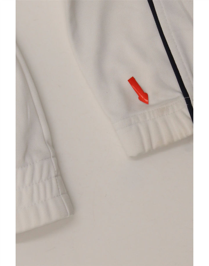 Asics Boys Grafisk træningsdragt Topjakke 7-8 år Hvid Colourblock