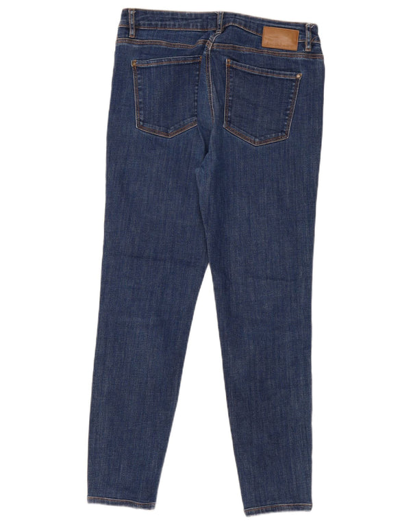Desigual Dame Mid Rise Skinny Jeans EU 42 Large W30 L27 Navy Blue