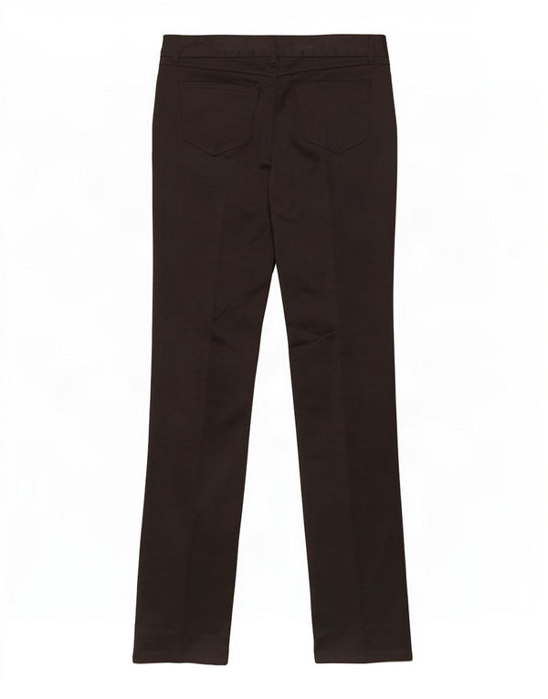 Zara Womens Straight Casual Trousers EU 38 Small W28 L34 Black Polyester