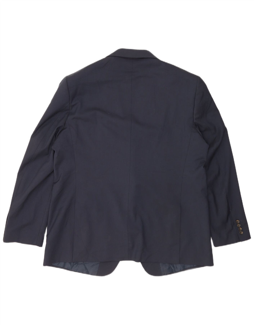 Marks & Spencer Herre 2-knaps blazerjakke UK 48 2XL Navy Blue Polyester
