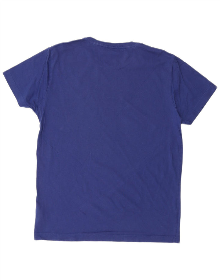 GANT Mens Regular T-Shirt Top Medium Navy Blue Cotton