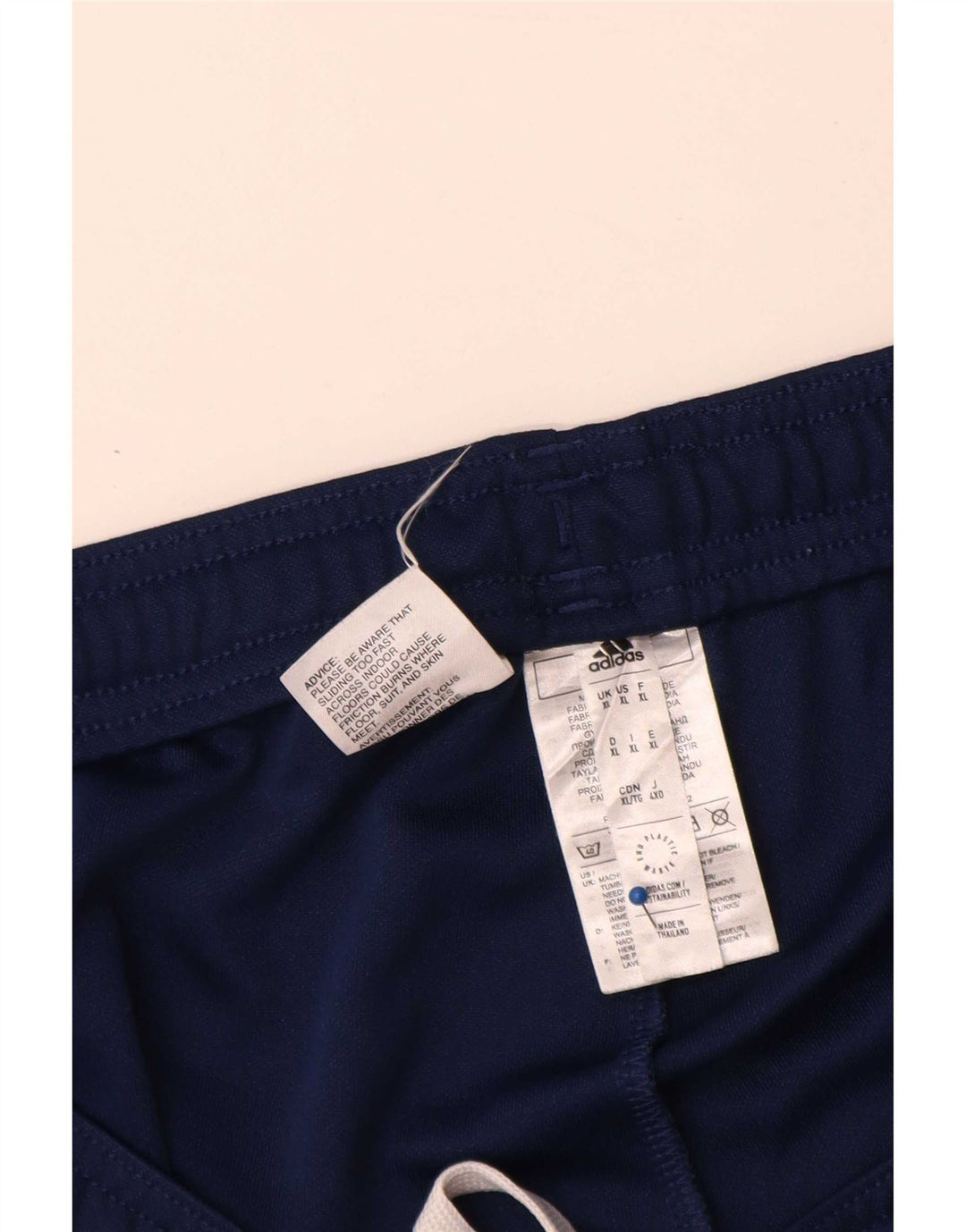 Adidas Aeroready træningsdragt bukser til mænd XL marineblå polyester
