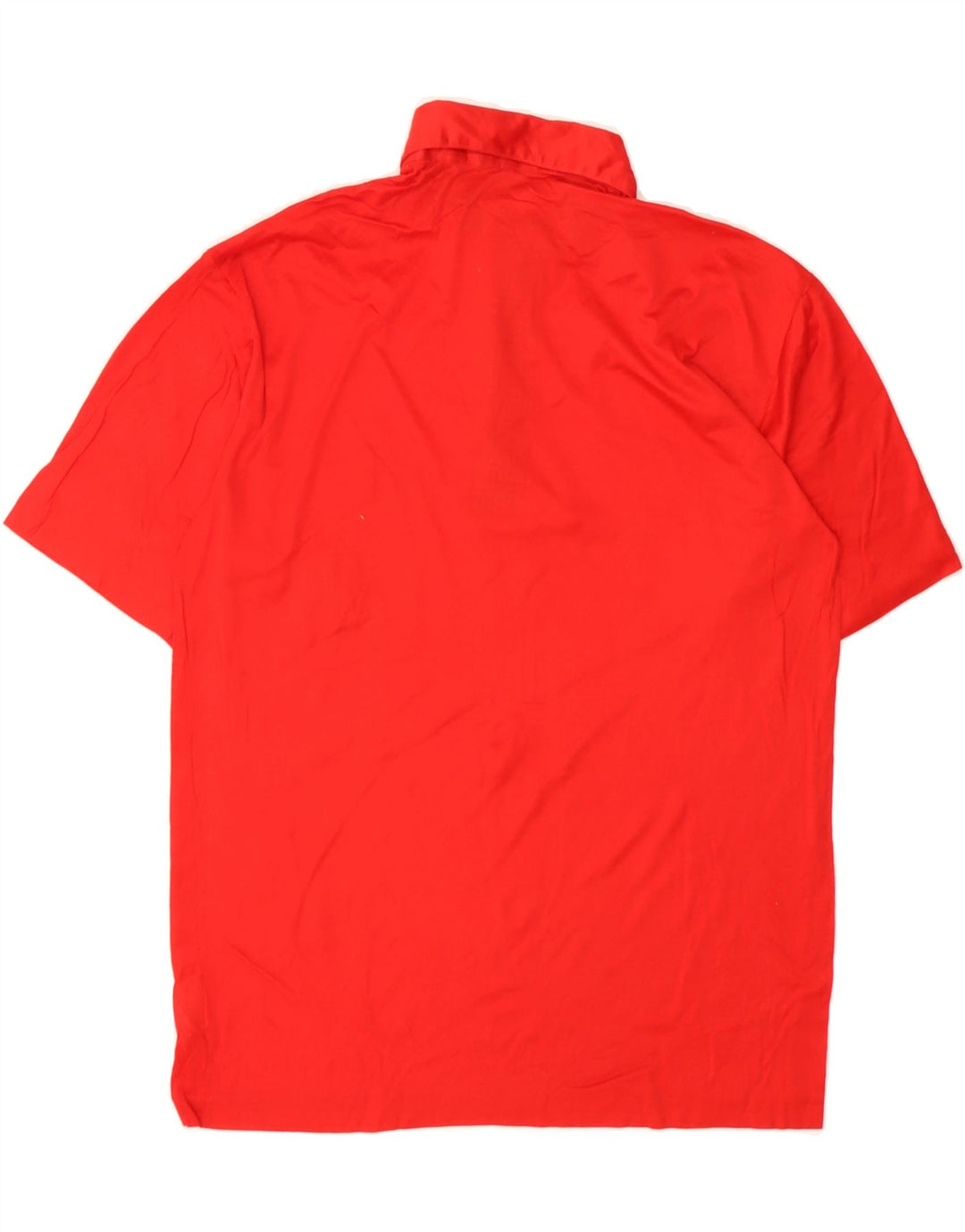 AQUASCUTUM Mens Polo Shirt Small Red Cotton Vintage Aquascutum and Second-Hand Aquascutum from Messina Hembry 