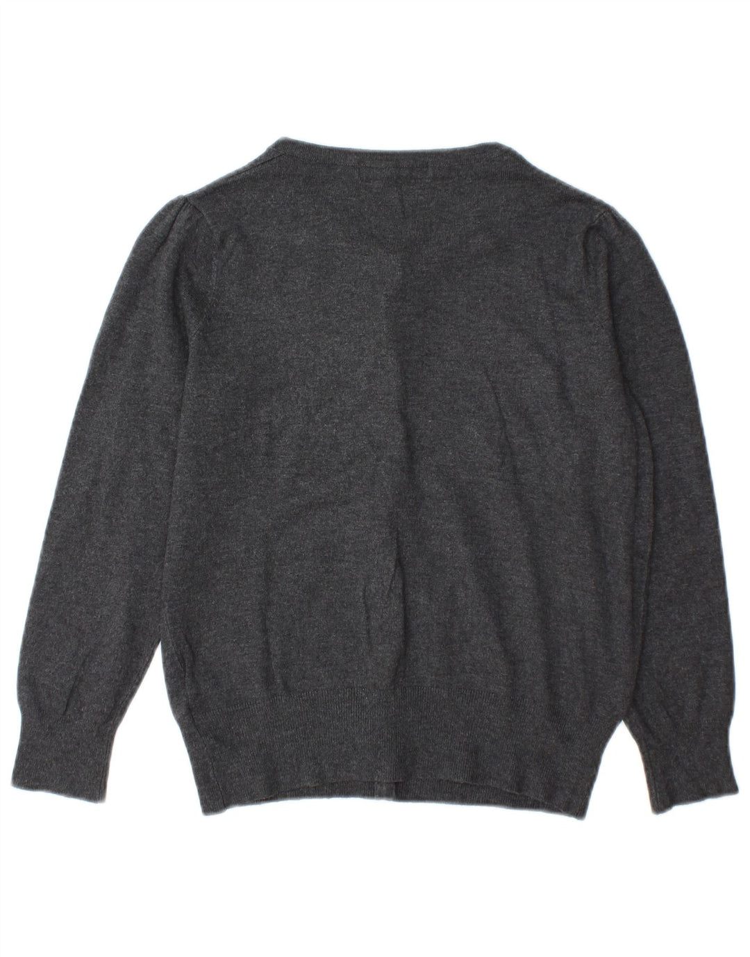 Marks & Spencer Dame Cardigan Sweater UK 10 Small Grey Viscose