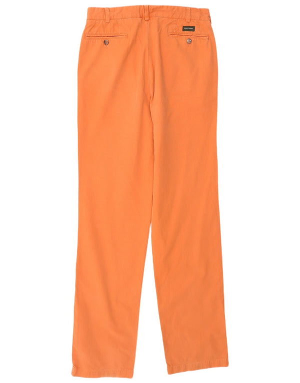 Henry s Straight Chino Bukser IT 46 Small W28 L34 Orange