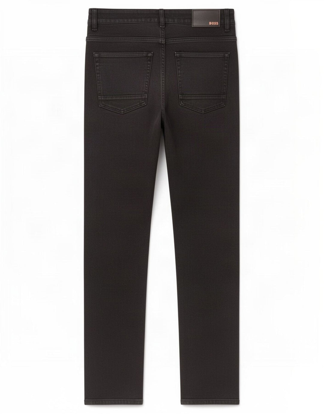 Hugo Boss Herre Slim Jeans W32 L30 Sort Bomuld