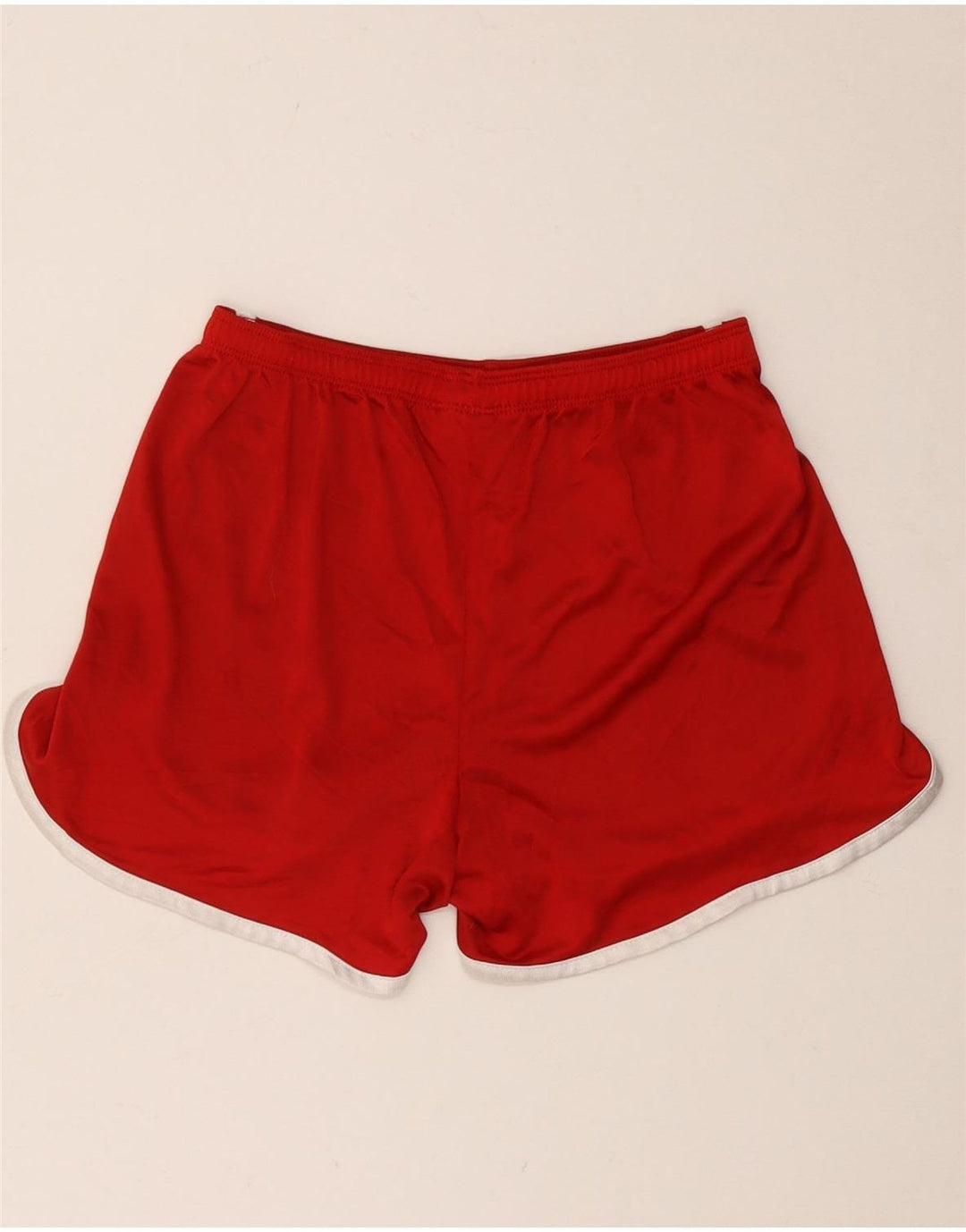 Russell Athletic Womens Sports Shorts UK 10 Small Red Polyester