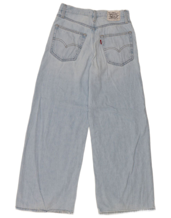 Levi's Dame XL Straight Jeans W23 L29 Blå Bomuld