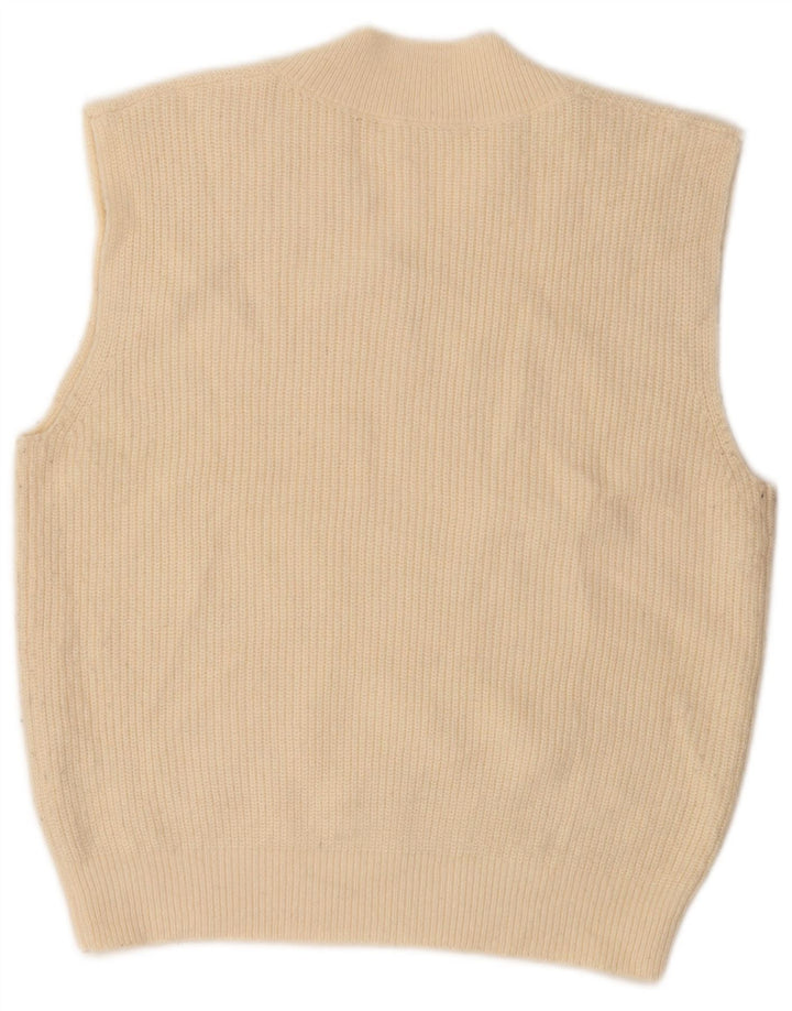 John Lewis herrevest tanktop lille beige akryl