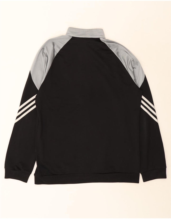 Adidas fuld træningsdragt til mænd Large Black Colourblock Polyester