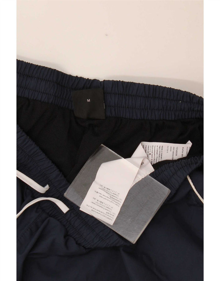 Hugo Boss Herre grafiske sportsshorts Medium marineblå polyester