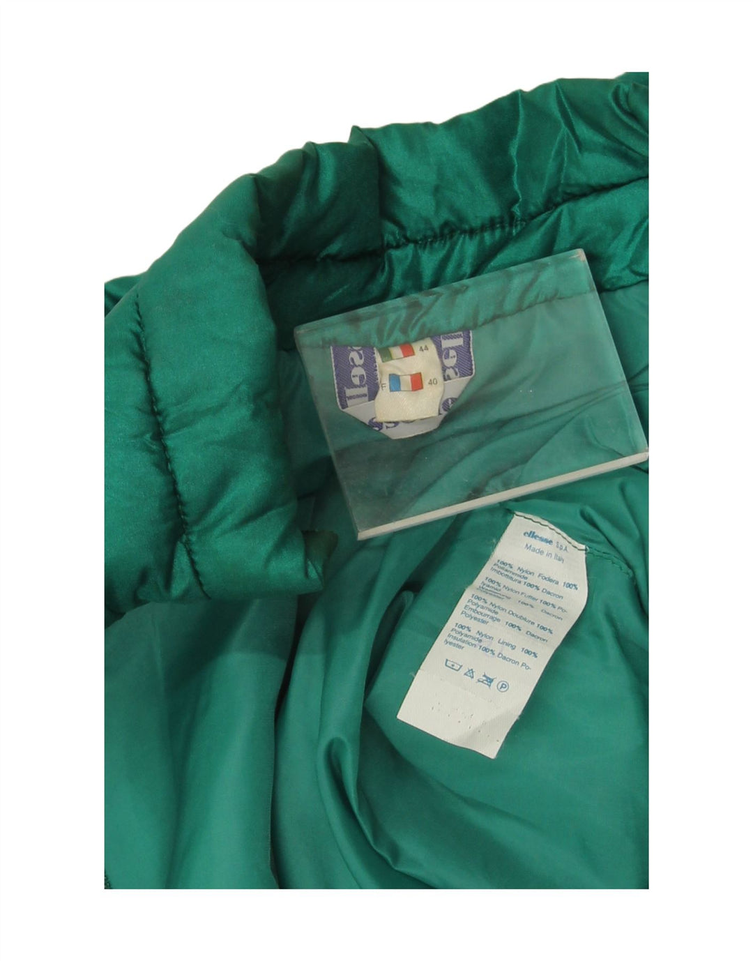 Ellesse Dame Ski Jumpsuit IT 44 Medium Grøn Nylon