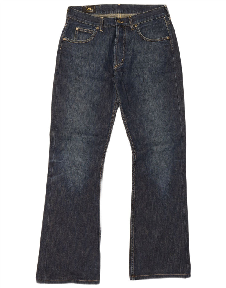 Lee Herre Denver Bootcut Jeans W32 L32 Blå Bomuld