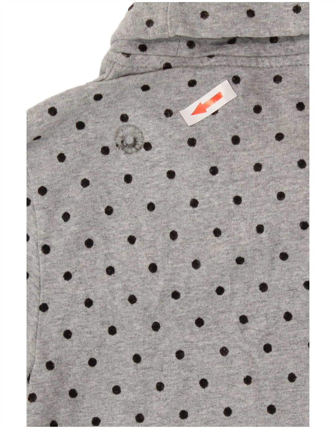 Converse Sweatshirt Jumper til kvinder UK 6 XS Grå plettet bomuld