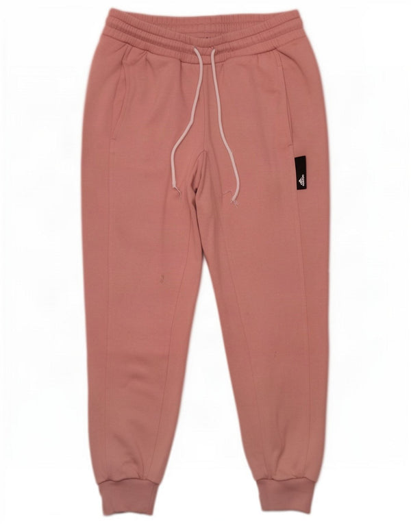 Adidas træningsbukser til kvinder Joggers UK 8/10 Small Pink Cotton