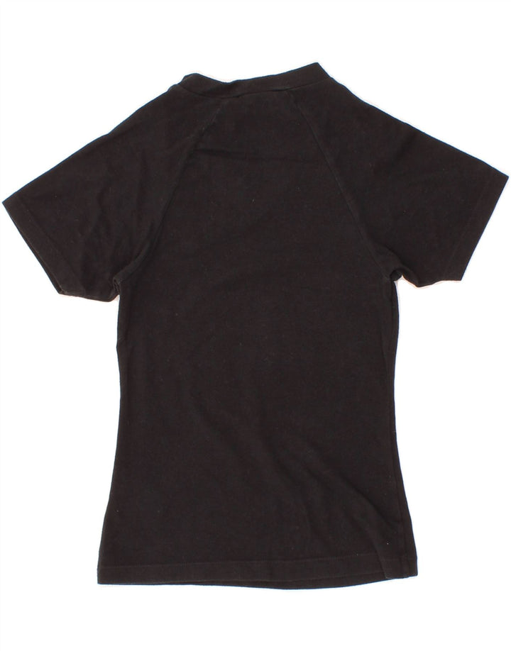 CHAMPION Girls T-Shirt Top 9-10 Years Medium Black Cotton Vintage Champion and Second-Hand Champion from Messina Hembry 