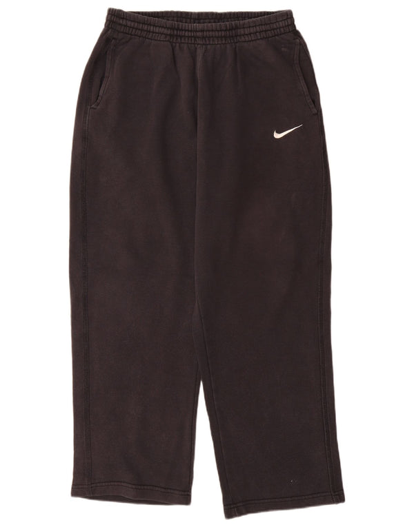 Nike Boys Tracksuit Trousers 13-14 Years XL Black Cotton