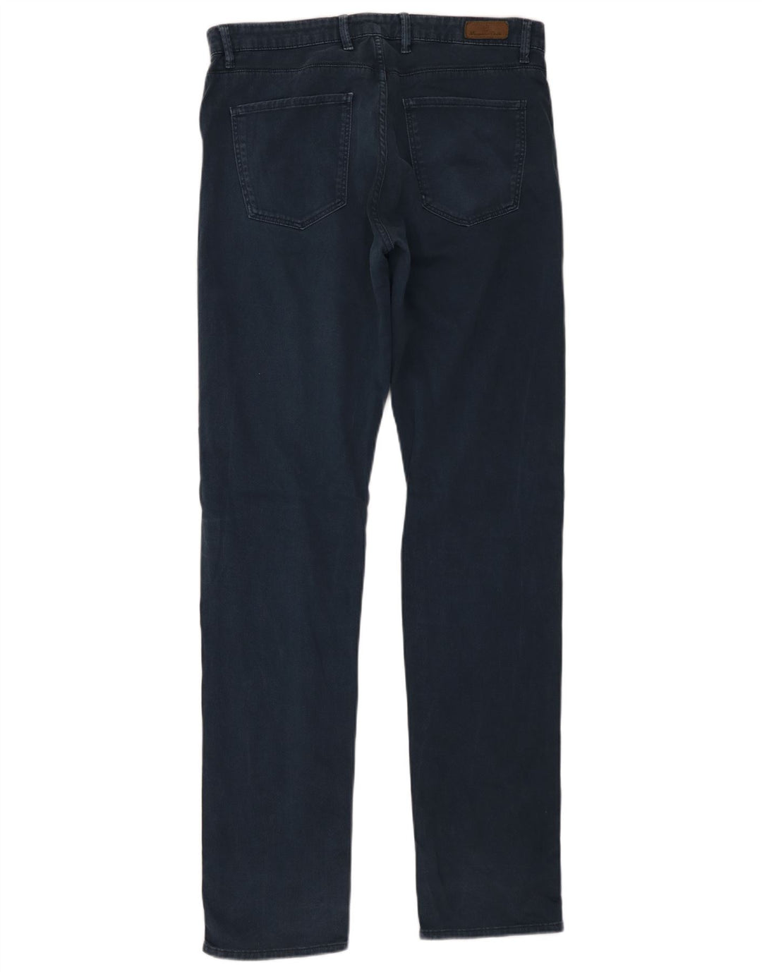 Massimo Dutti Herre Lige Casual Bukser EU 40 Medium W31 L34 Marineblå