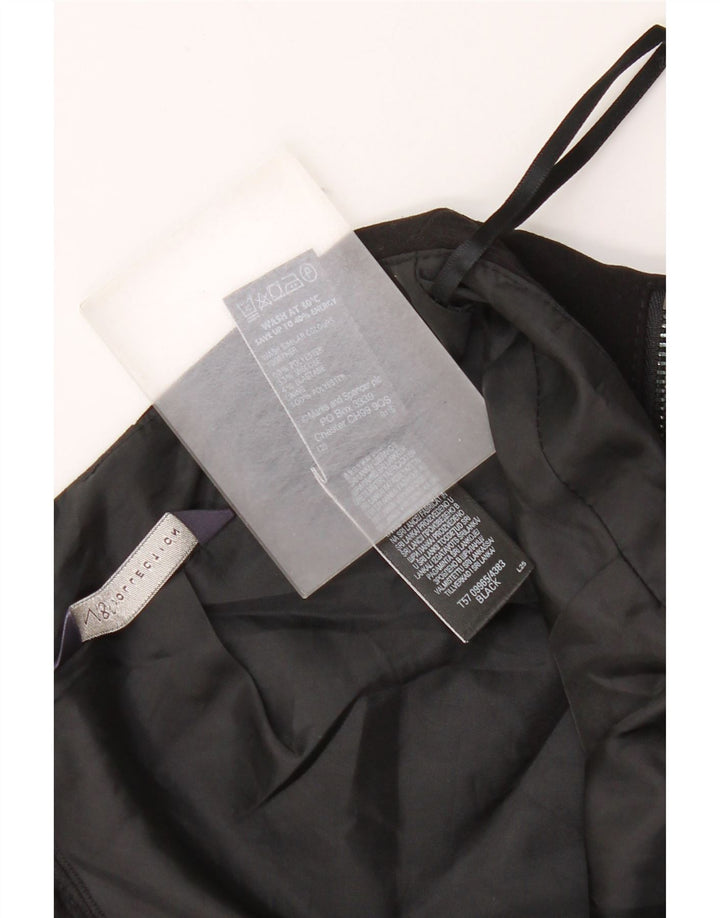 Marks & Spencer Pencil Nederdel til kvinder UK 10 Small W28 Black Polyester