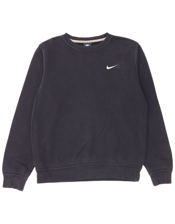 NIKE sweatshirt til mænd Medium marineblå bomuld