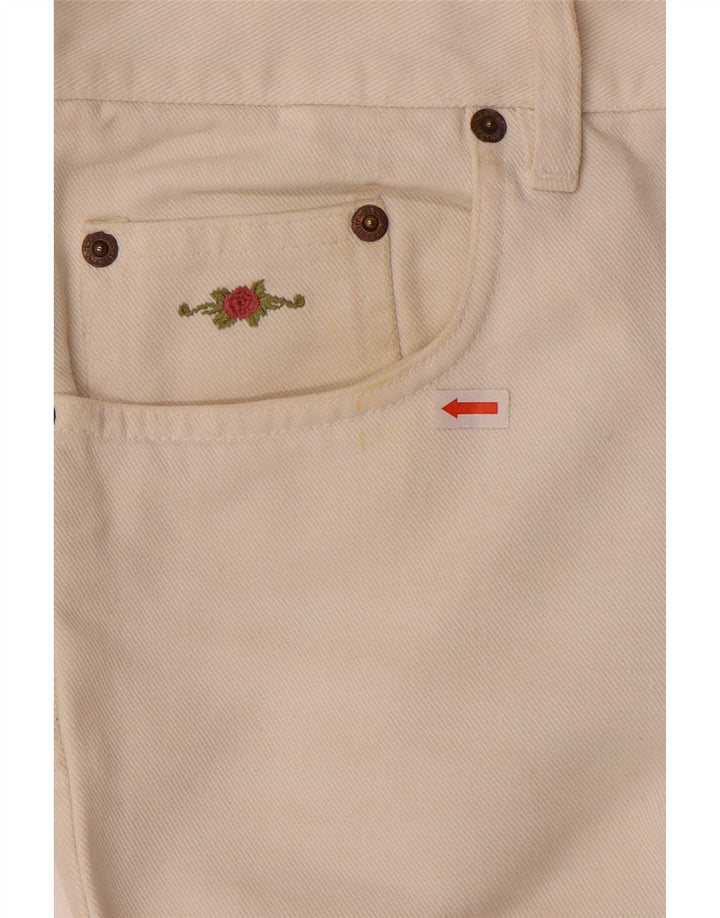 Charro Straight Jeans til mænd W38 L30 Hvid bomuld
