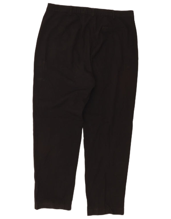 Marks & Spencer koniske Chinobukser til kvinder UK 16 Large W34 L28 Sort