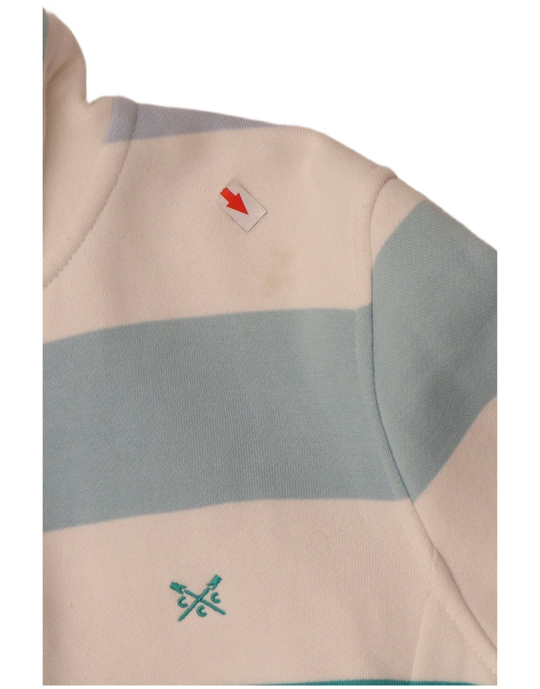 Crew Clothing Dame Sweatshirt Jumper UK 8 Small Multicolored Striped