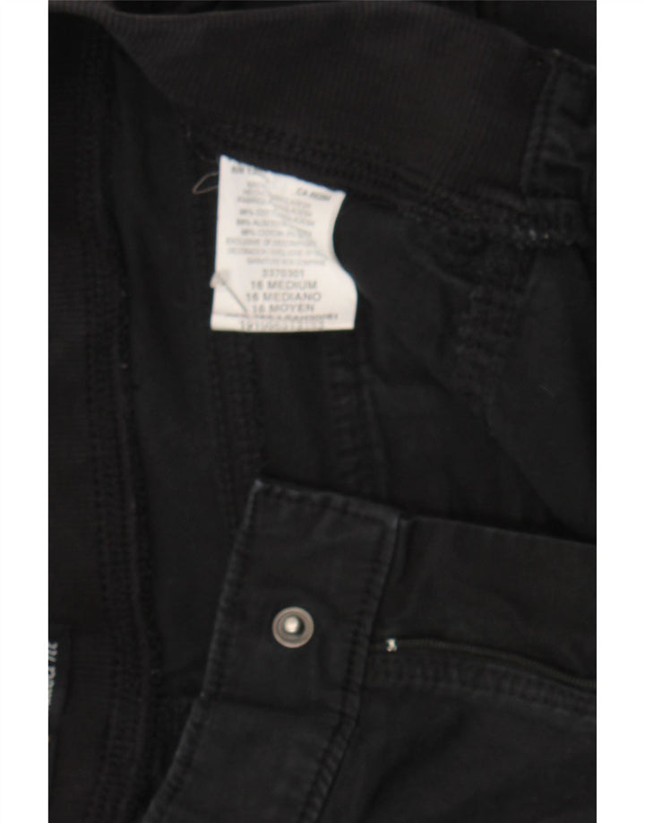 LEE Womens Cargo Capri Trousers US 16 2XL W38  Black Cotton Vintage Lee and Second-Hand Lee from Messina Hembry 