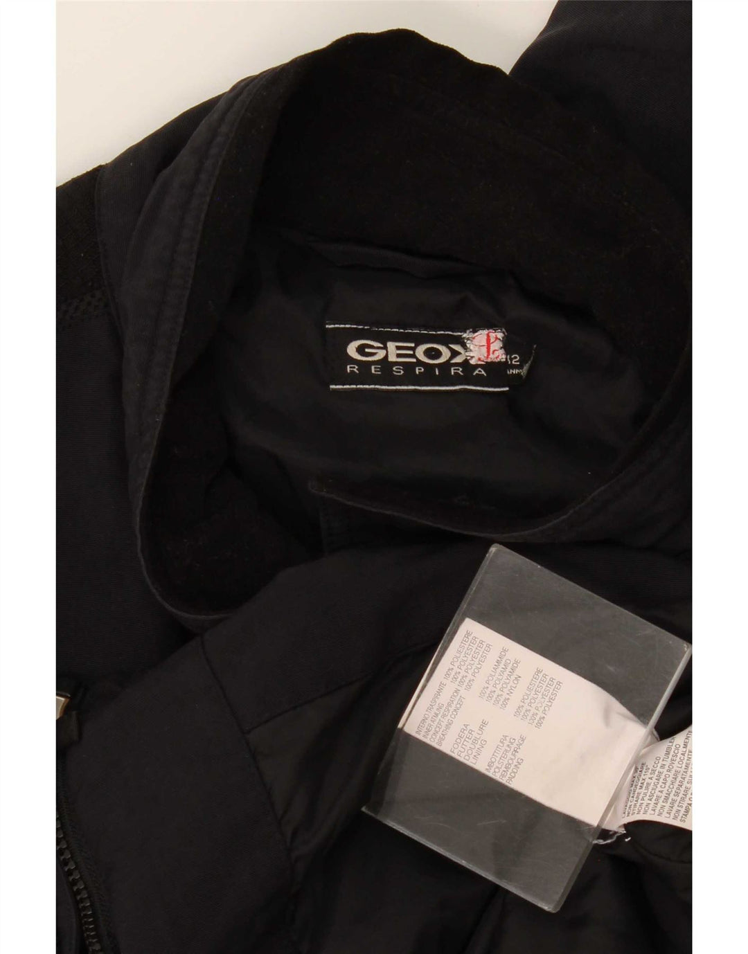 Geox Boys Respira Racer-jakke 11-12 År Sort Polyester