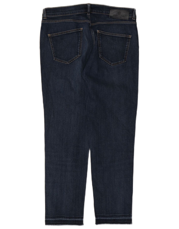 Massimo Dutti Dame Slim Jeans EU 38 Small W28 L25 Blå Bomuld