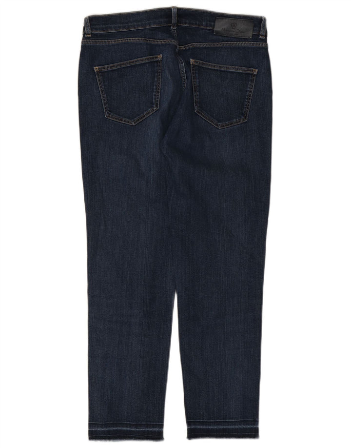 Massimo Dutti Dame Slim Jeans EU 38 Small W28 L25 Blå Bomuld
