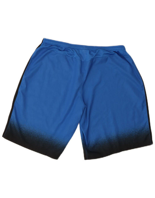 Nike Herre Dri Fit Sportshorts Store Blå Colourblock Polyester