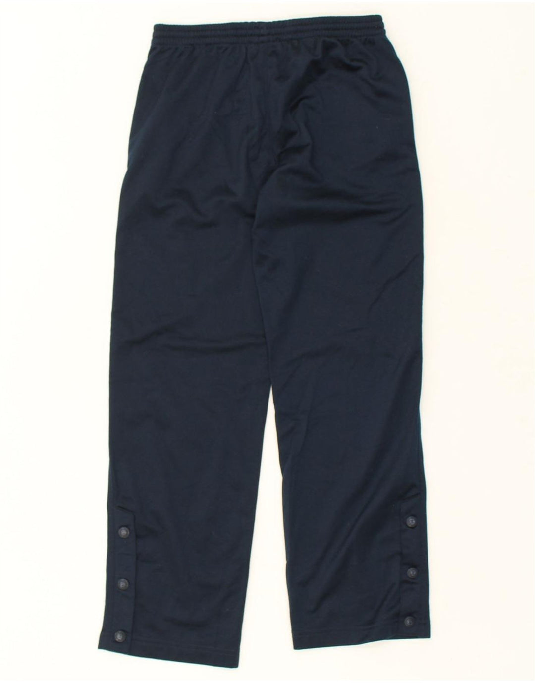CHAMPION Boys Tracksuit Trousers 9-10 Years Medium Navy Blue Polyester | Vintage Champion | Thrift | Second-Hand Champion | Used Clothing | Messina Hembry 