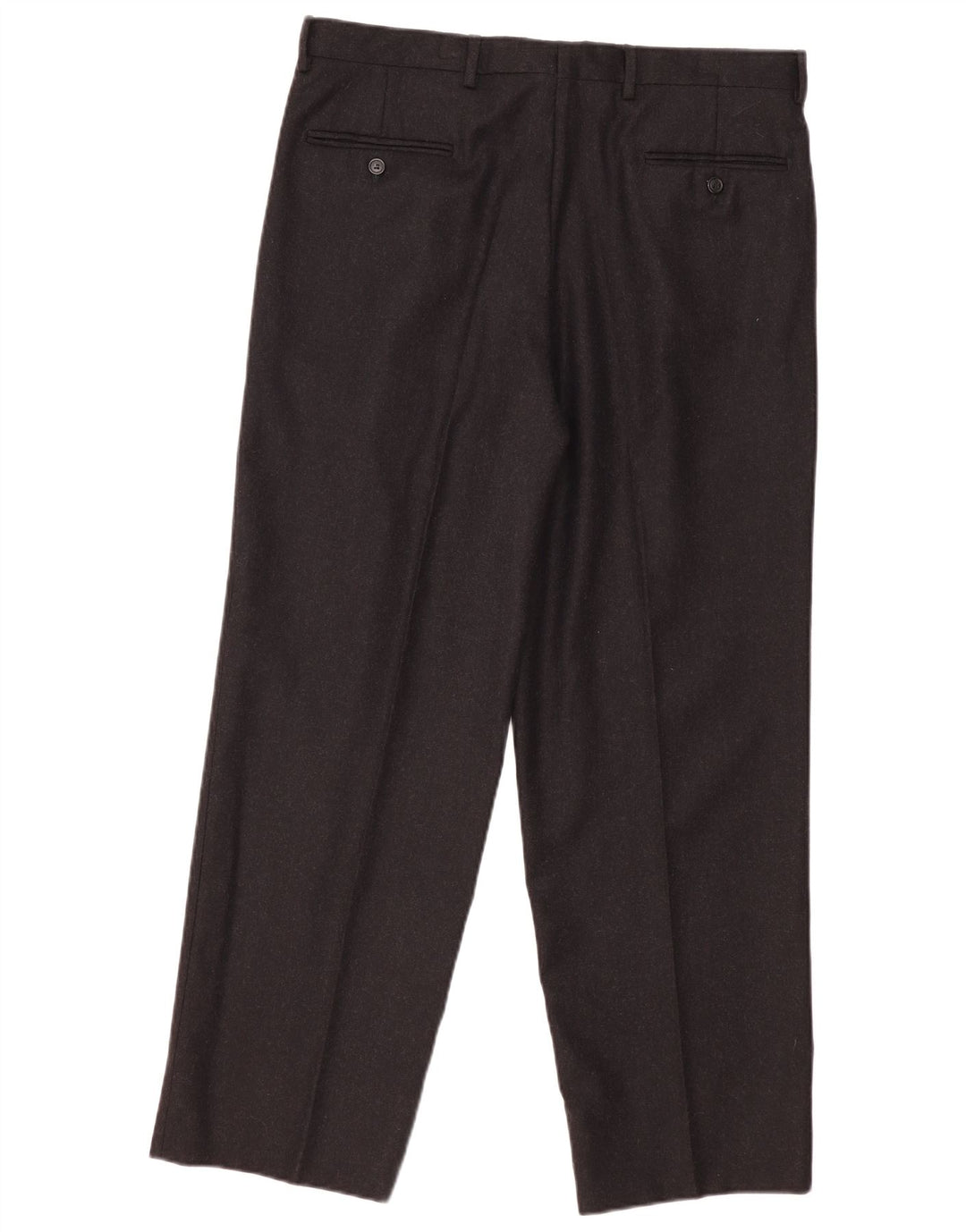 Titanus Herre Pegged Suit Trousers IT 52 XL W36 L29 Grå Virgin Wool